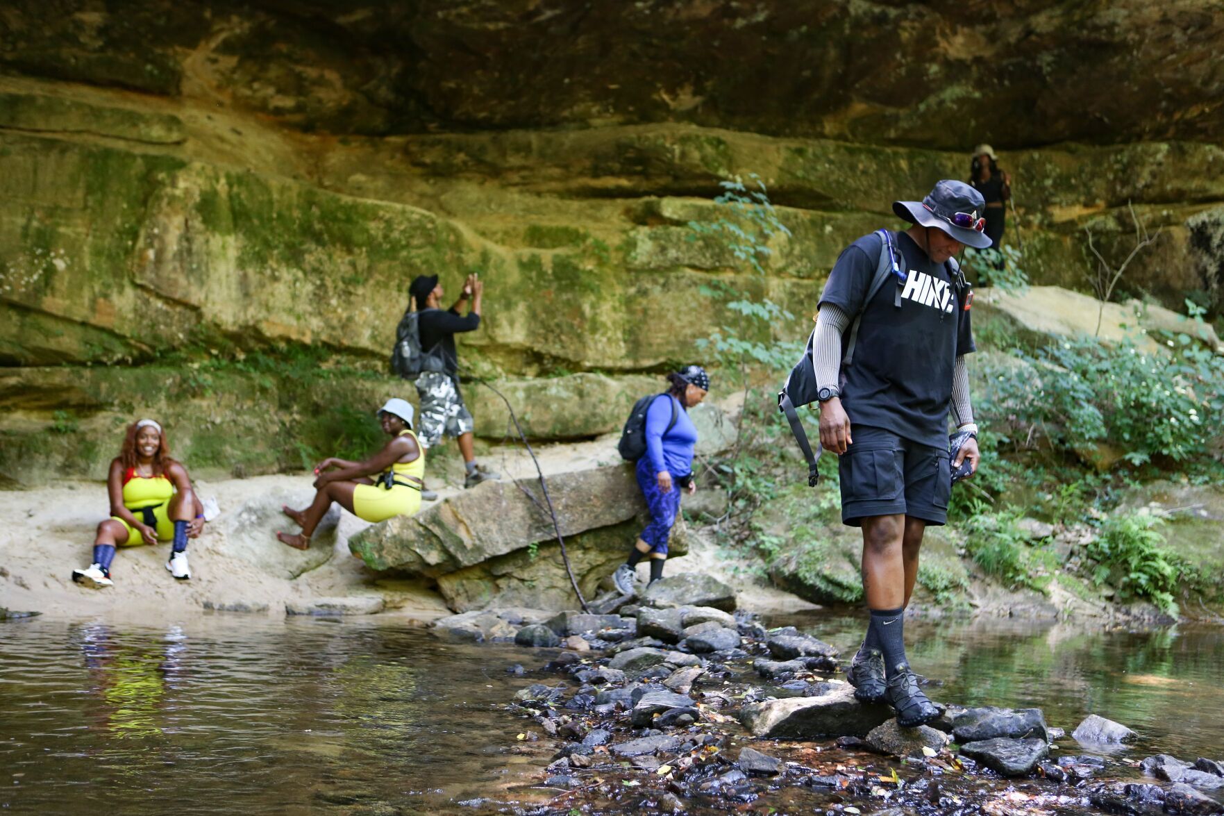 Black People Who Hike brings Black people together from all over the St. Louis area to enjoy the outdoors